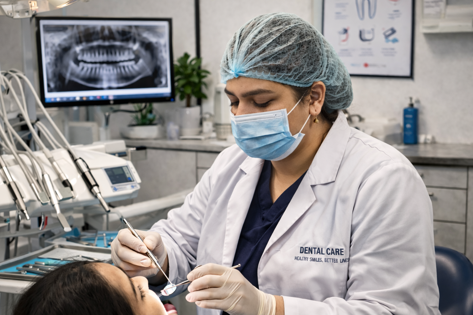 dr sajida practicing