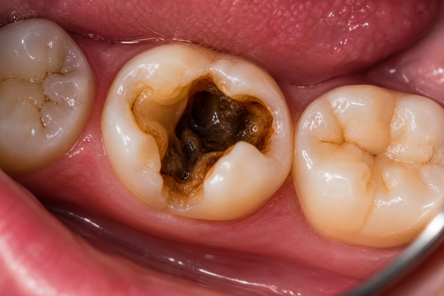 Before - Molar Root Canal